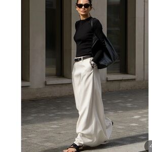 Perfect Corset long white skirt L
